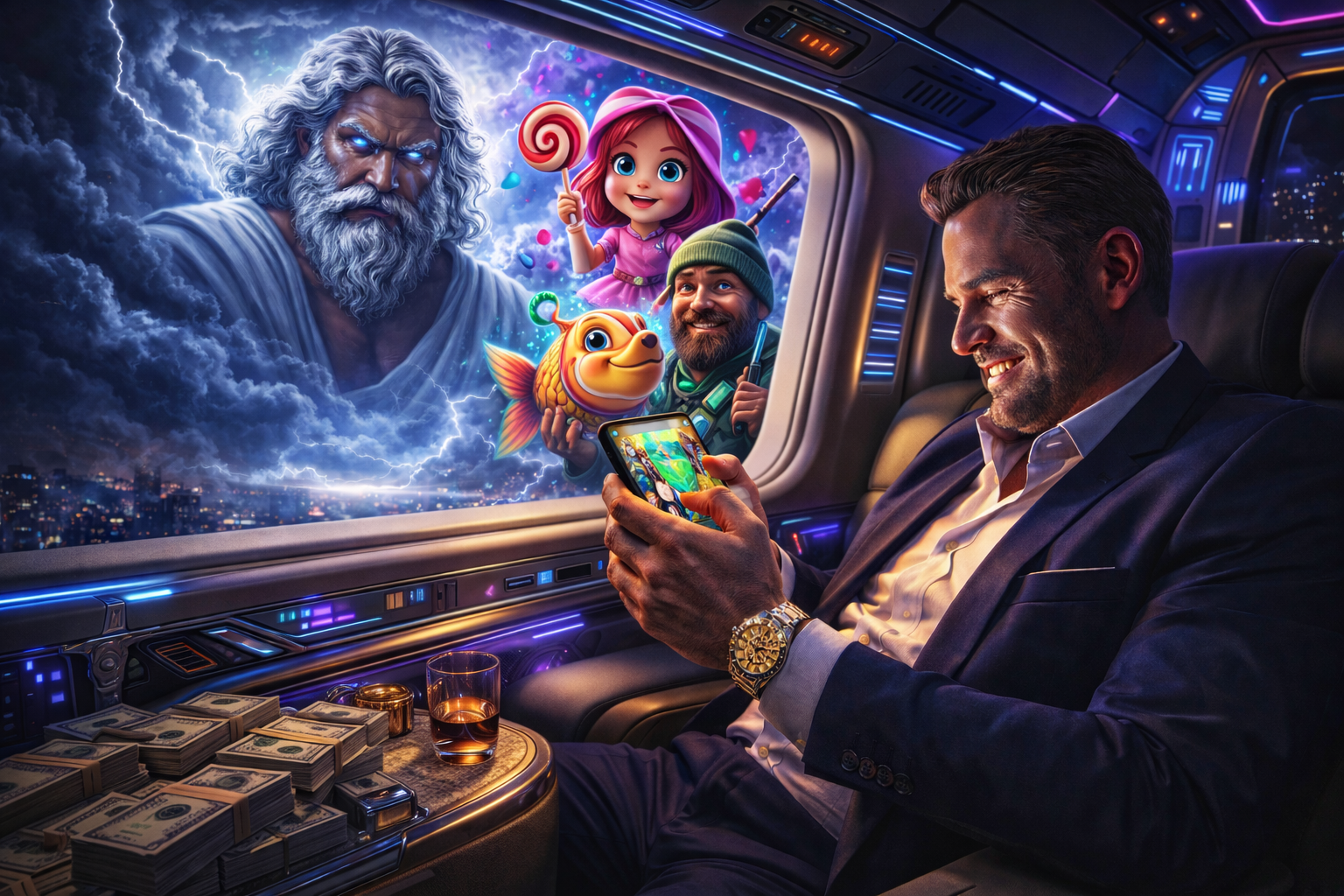 Dragon Storm Clash social games scene 4